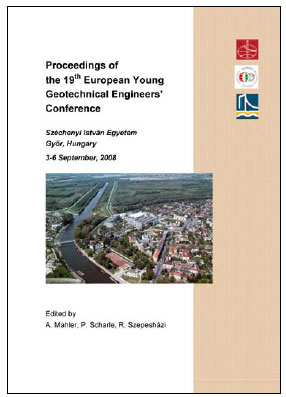 19th European Young Geotechnical Engineers’ Conference - The front cover of the conference proceedings