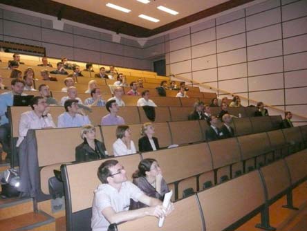 Figure 4. General view of the lecture hall