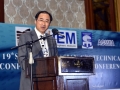 Prof Eun Chul Shin welcomed participants to 19ICSMGE in 2017 in Seoul, Korea