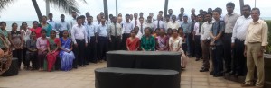 A group photo of the participants of the mini workshop.