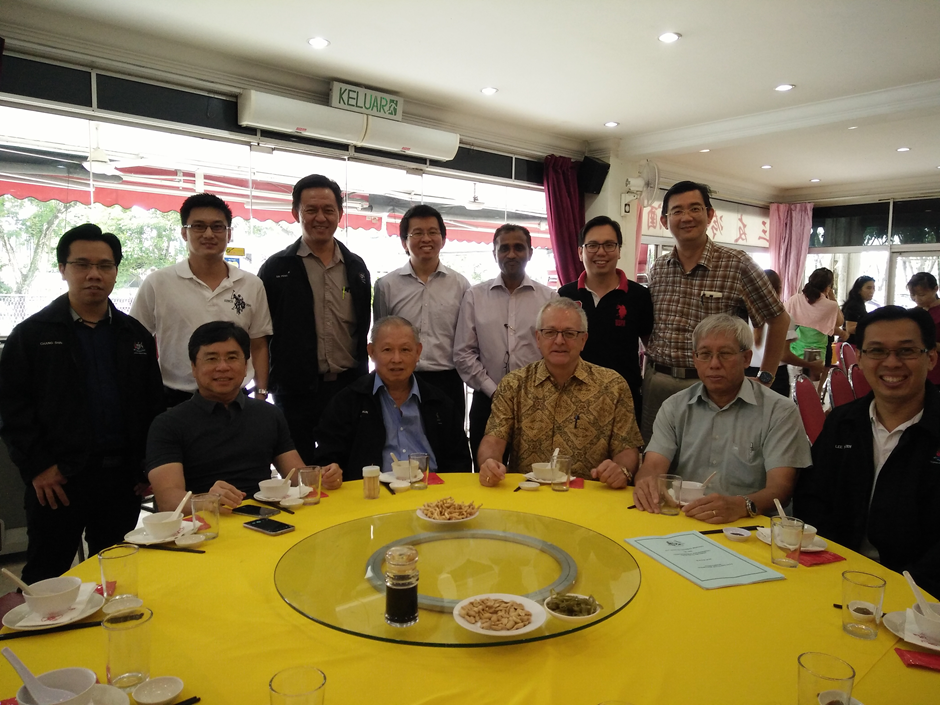 Dinner after Mike Dobbie’s Short Course in KL