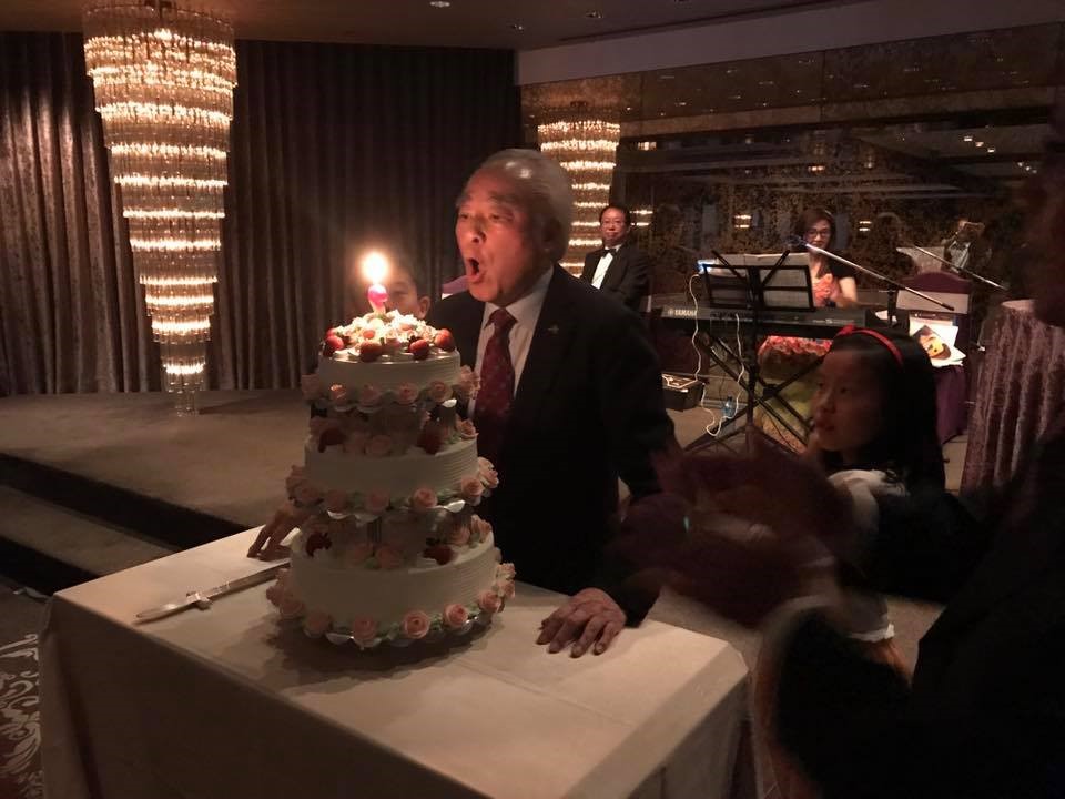 Happy Birthday to Dr. Moh by AITAA Taiwan Chapter