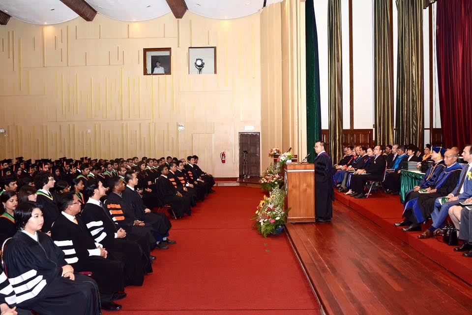 Last Photo- Graduands with Prof. Bergado and AIT Faculty & Board Members