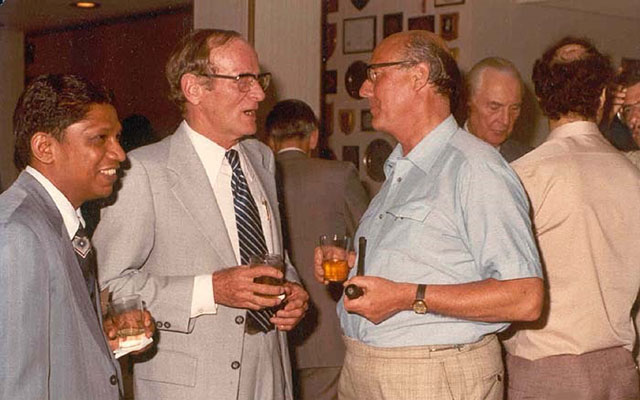 Prof. Peter Rowe at AIT in 1981