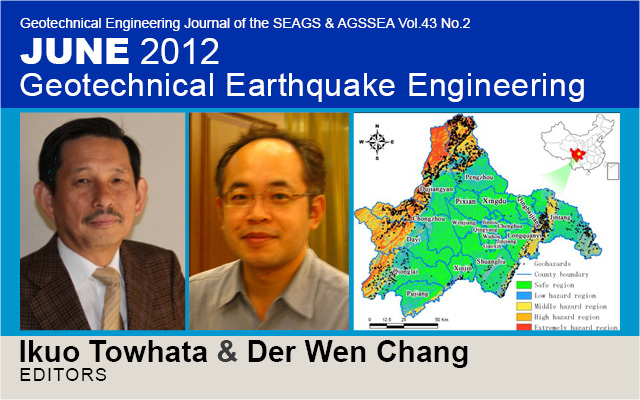 Special Issue on Unsaturated Soil Mechanics And Engineering / Guest Editors: Charles W. W. Ng & Apiniti Jotisankasa