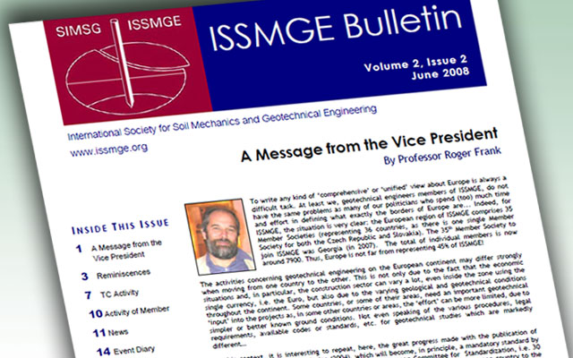 ISSMGE Bulletin - Volume 2 Issue 2 June 2008