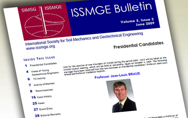 ISSMGE Bulletin - Volume 3 Issue 2 June 2009