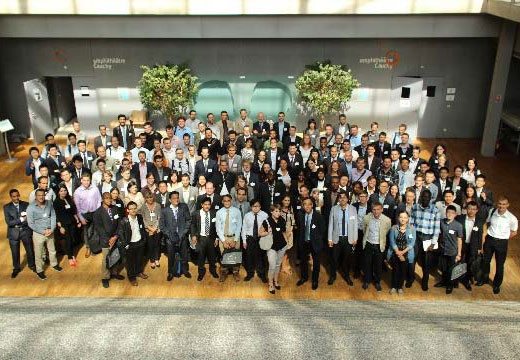 Fig. 2. Picture of all the participants