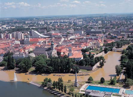19th European Young Geotechnical Engineers’ Conference - Aerial view of Győr